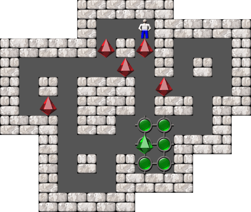 Sokoban Kevin 16 level 44